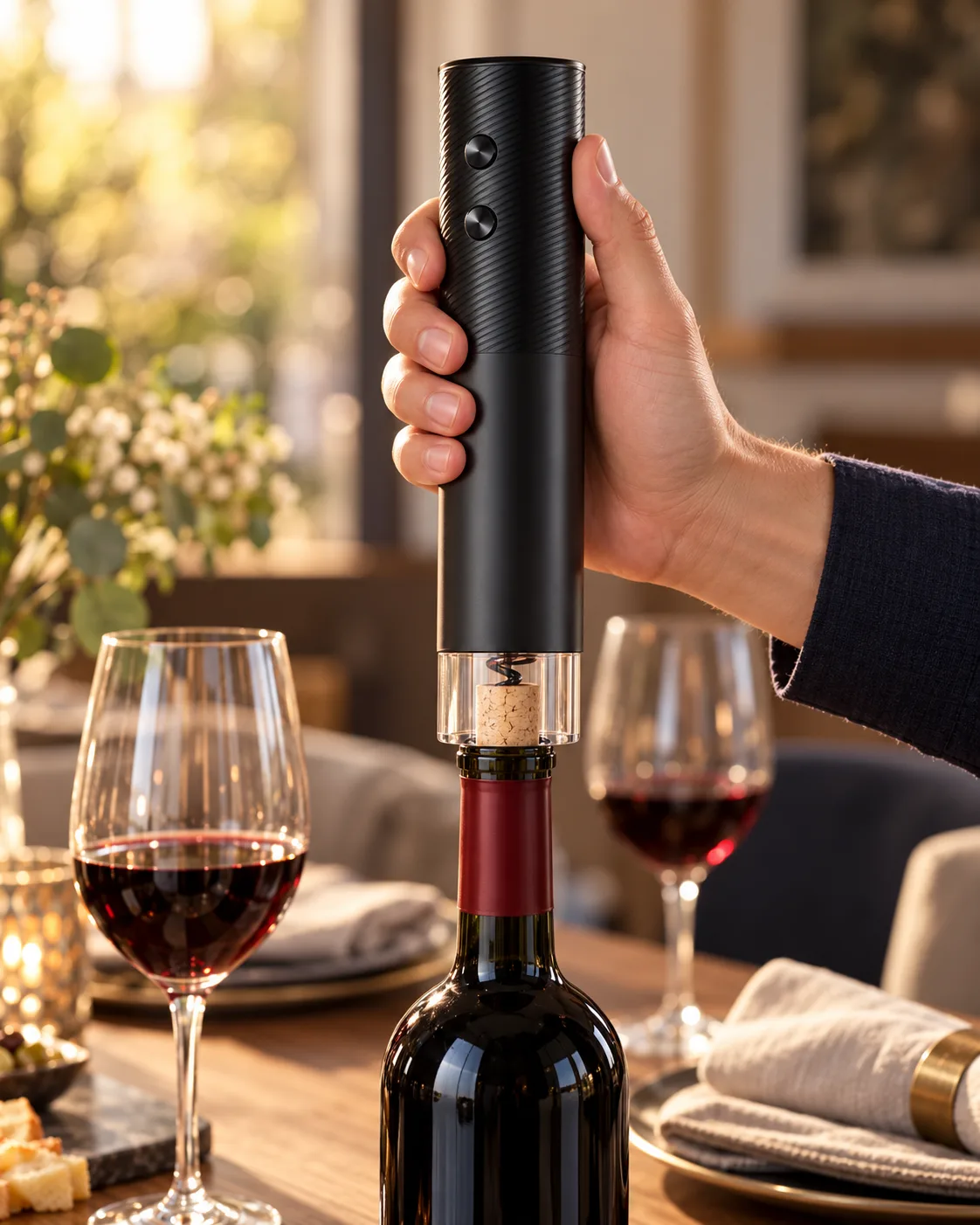 Tire bouchon electrique — vue 1