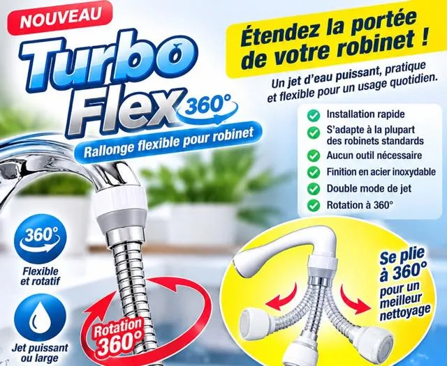 rallonge flexible robinet