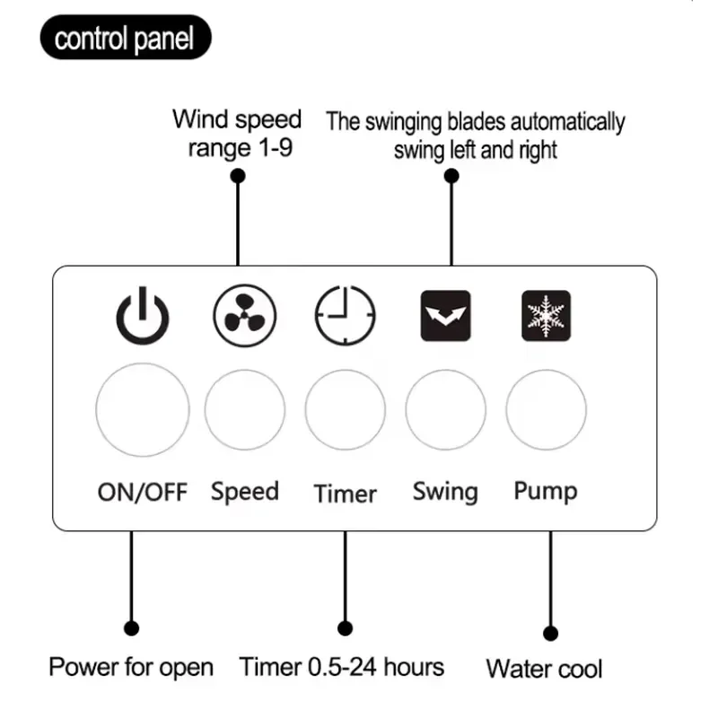 Climatiseur solaire rechargeable 30L — miniature 4
