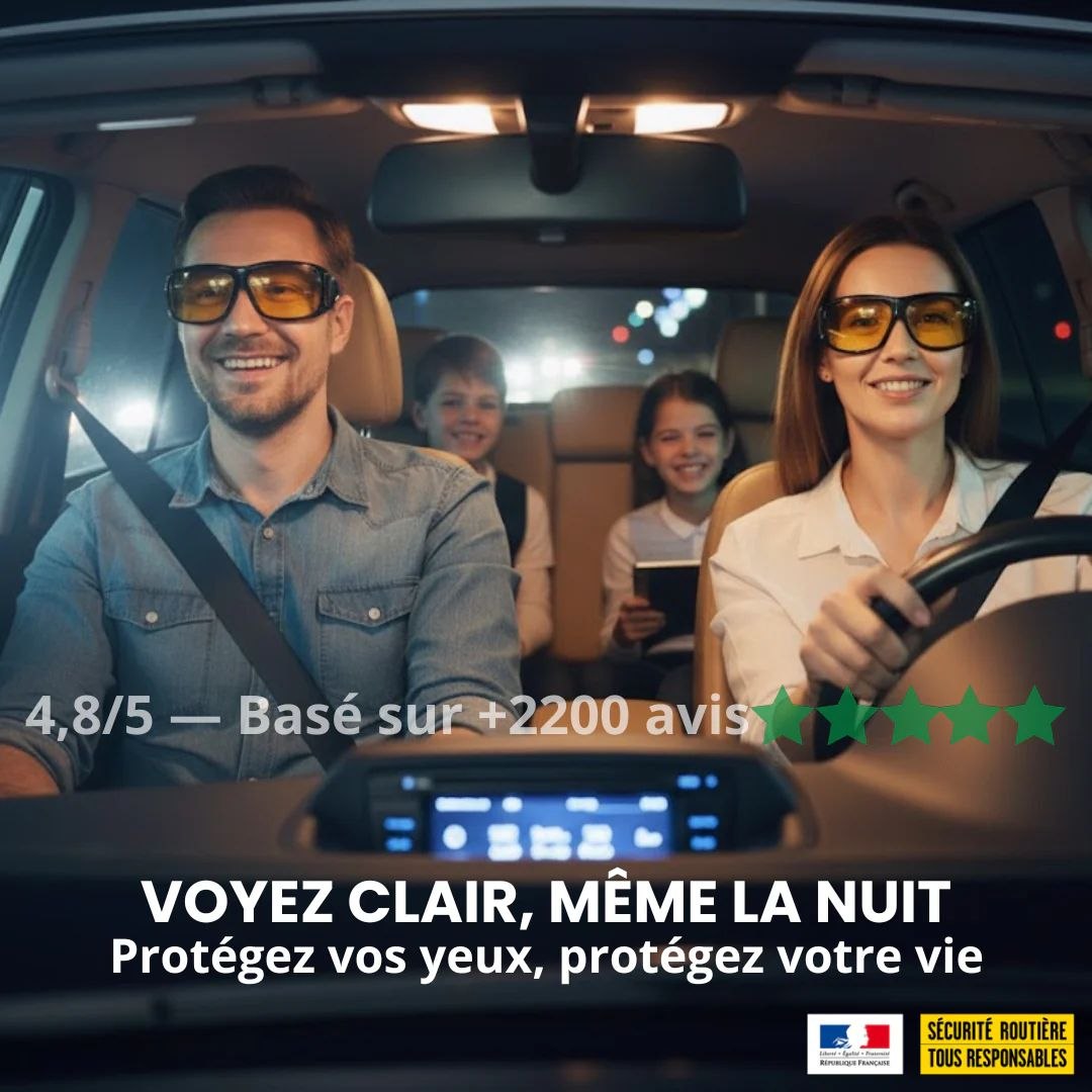 Voyez net – Lunettes de vision nocturne