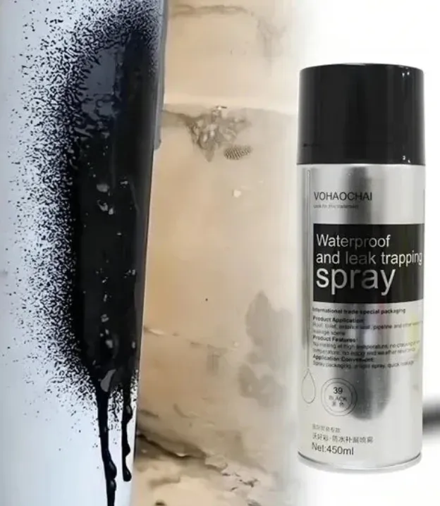 Spray d'étanchéité noir imperméable — vue 1