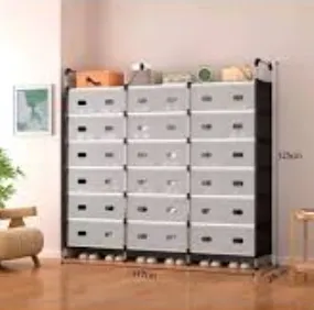Étagère à chaussures modulable – Grande capacité — vue 1