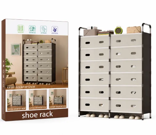 Étagère à chaussures modulable – Grande capacité — miniature 2