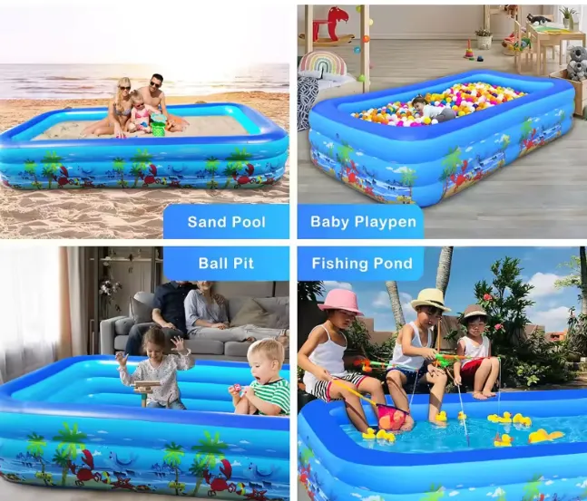 PISCINE GONFABLE 1 METRE 80 — miniature 3