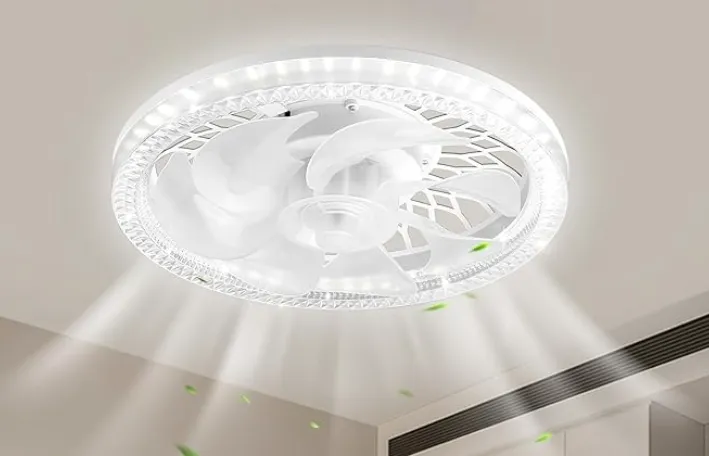 Ventilateur Circulaire Lumineuse avec Télécommandé — miniature 3