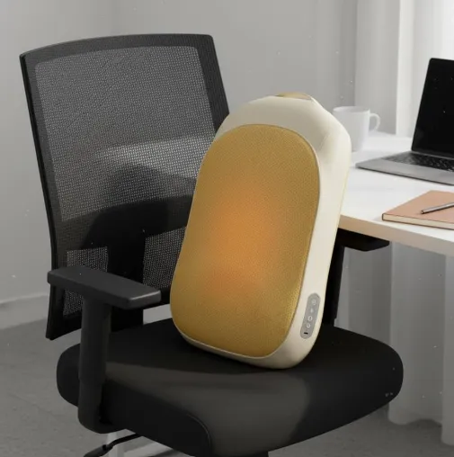 Coussin de massage chauffant et rechargeable — miniature 3