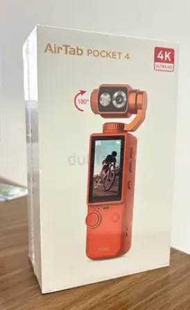 Caméra avec Stabilisateur Rotatif 180° 4K Ultra HD de Poche — miniature 4