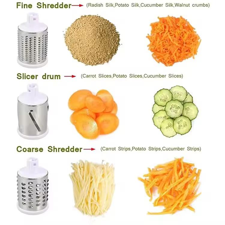 Râpe Rotative 3-en-1 : Simplifiez Votre Cuisine — miniature 3