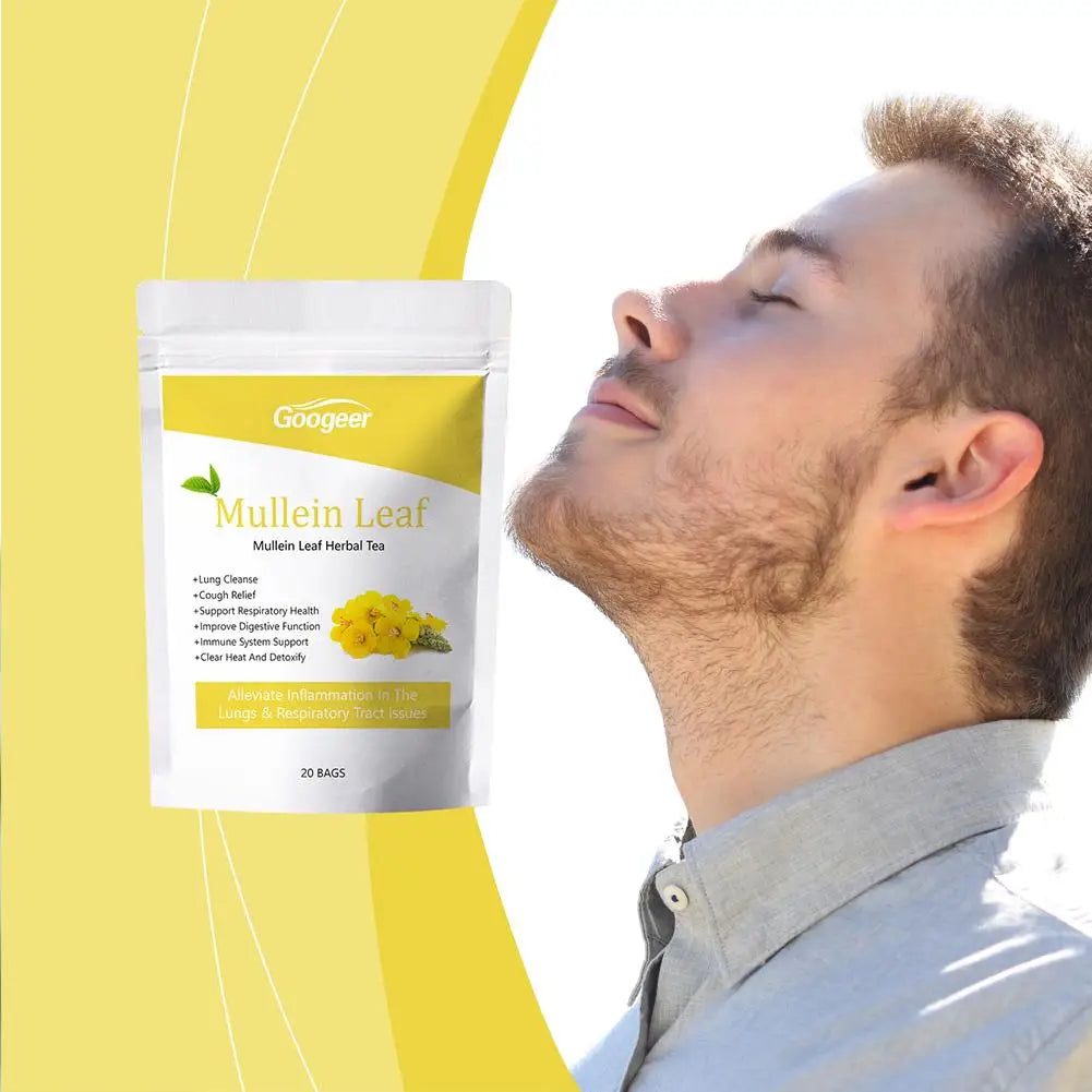 Thé de désintoxication pulmonaire à base de plantes - Respirez plus facilement — miniature 2