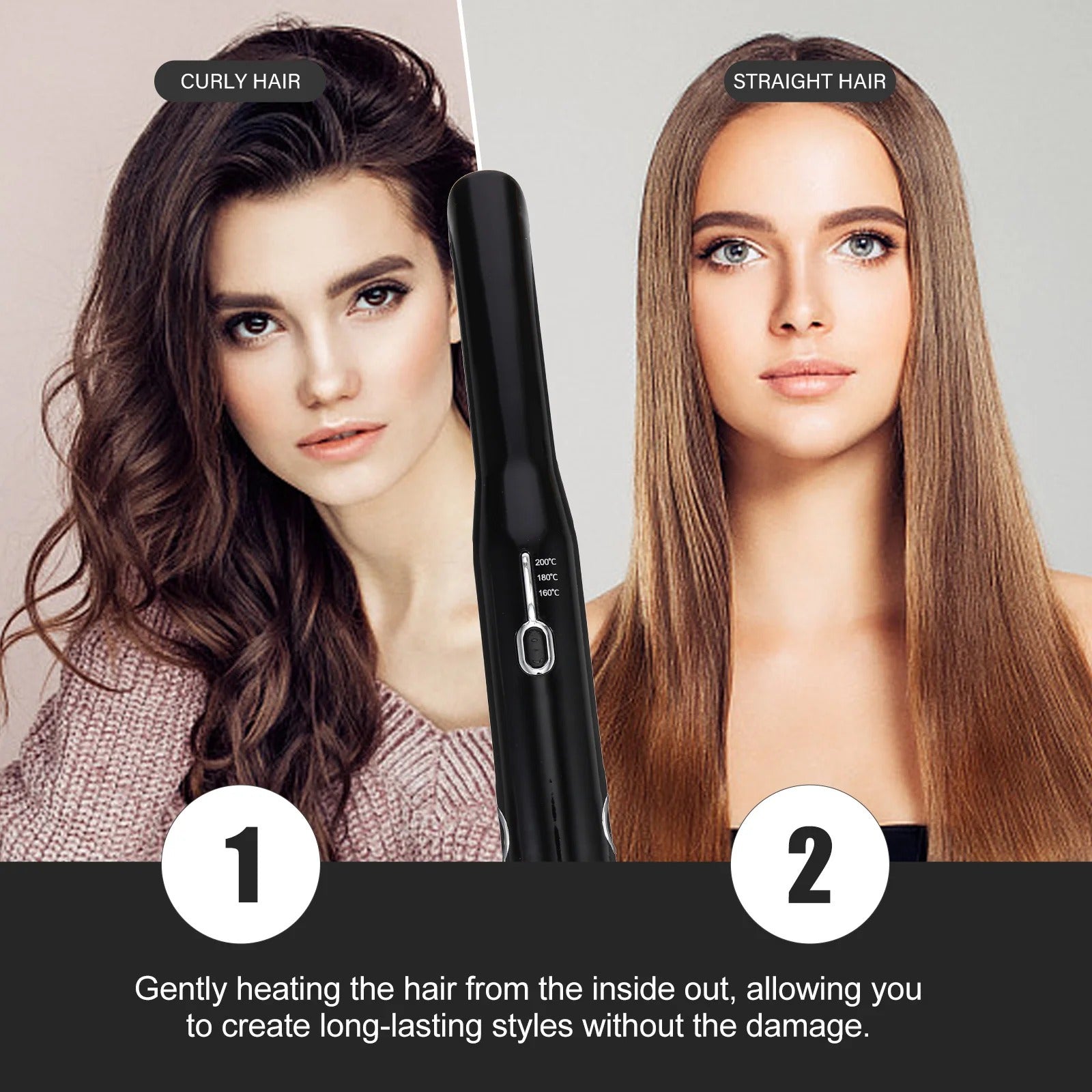 LISSEUR CHEVEUX SANS FIL — miniature 2