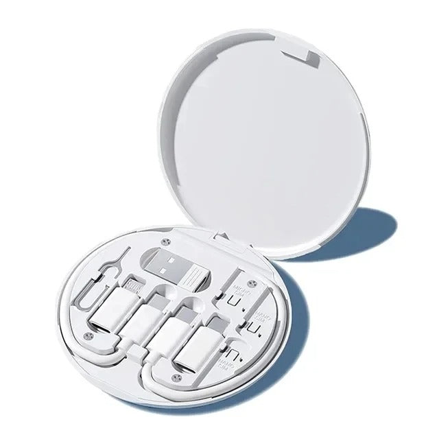 📦 Kit de Câble Multifonction 3-en-1 avec Support Téléphone – Charge Rapide et Pratique — miniature 5