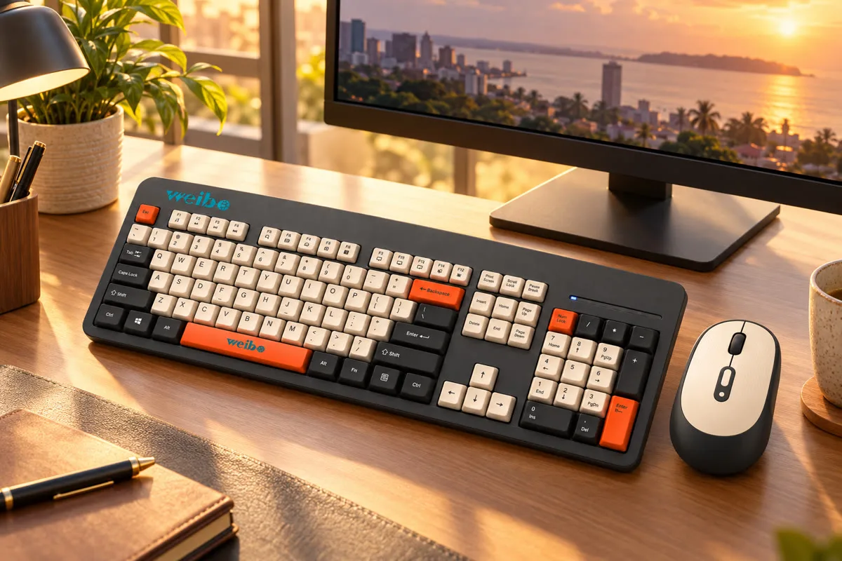 Ensemble clavier + souris weibo — miniature 2
