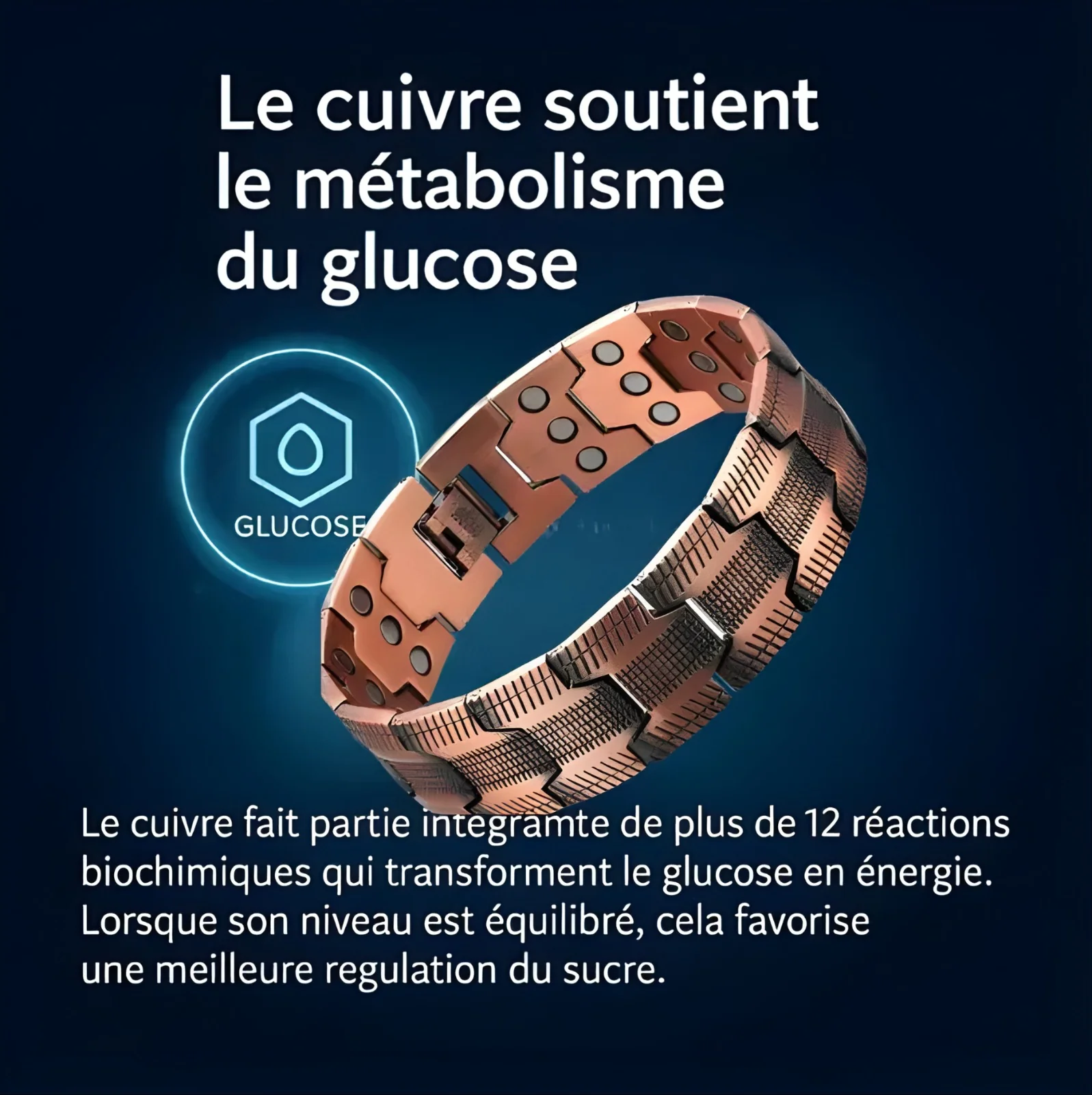 Bracelet de thérapie magnétique — miniature 6