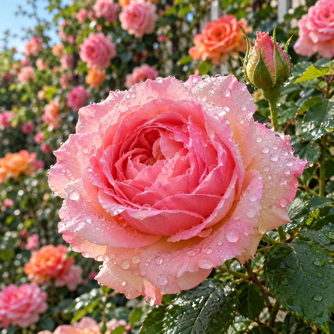 Graines de rosier grimpant — mélange de couleurs — miniature 4