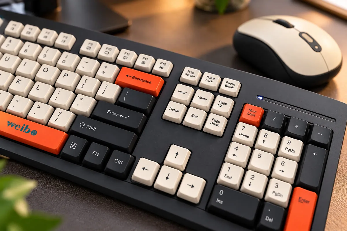 Ensemble clavier + souris weibo — miniature 5