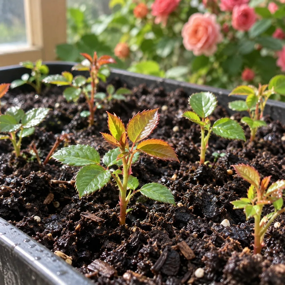 Graines de rosier grimpant — mélange de couleurs — miniature 5