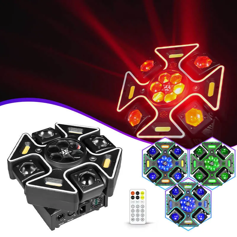 4 BRAS · BEE EYE + LASER + STROBE + AURA