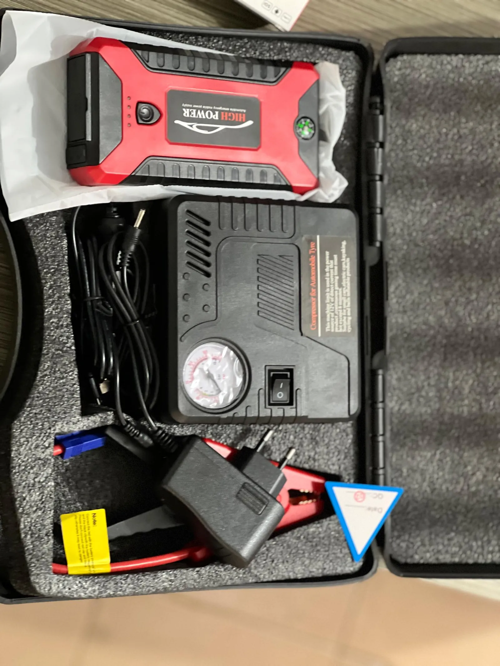 🔋 BOOSTER 1000 A · GONFLEUR 150 PSI