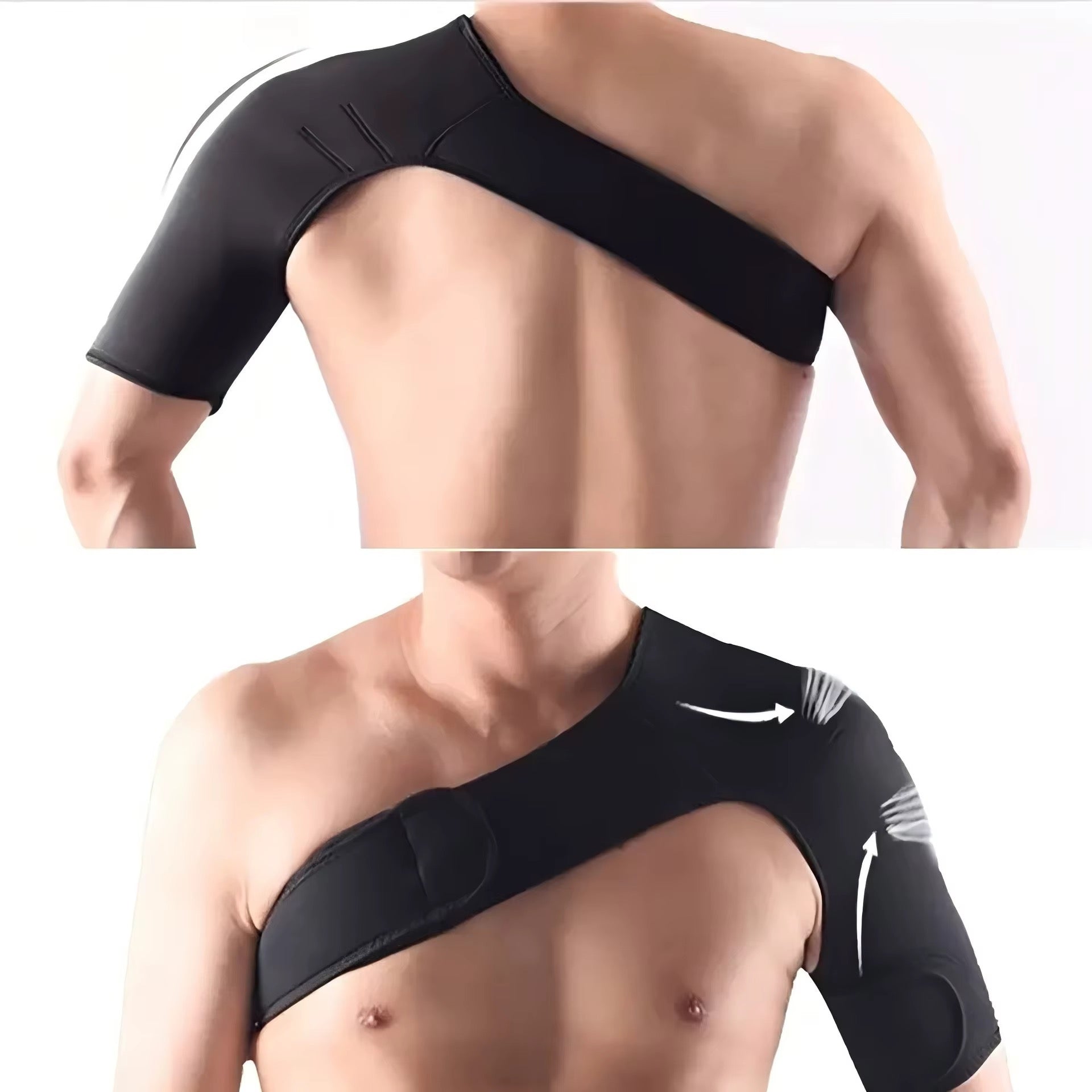 Attelle d'Épaule Ajustable à Compression – Soutien, Stabilité & Soulagement — miniature 5