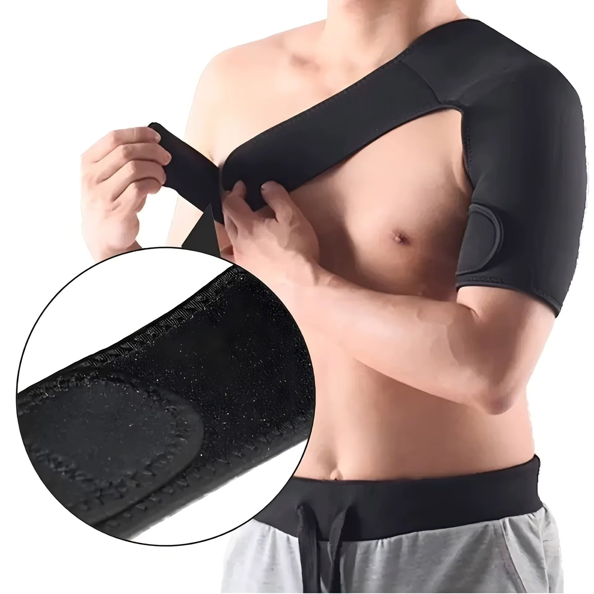 Attelle d'Épaule Ajustable à Compression – Soutien, Stabilité & Soulagement — miniature 4