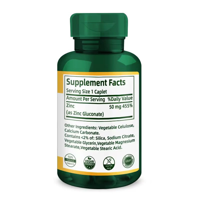 Capsules de Zinc 50 mg – Soutien Immunitaire & Vitalité — miniature 3