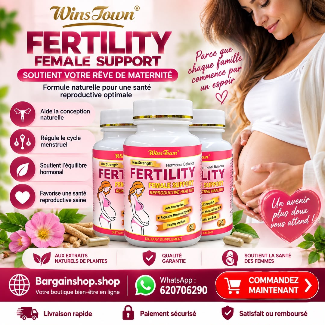 Complexe Fertilité Féminine – Soutien Reproducteur & Énergie Vitale