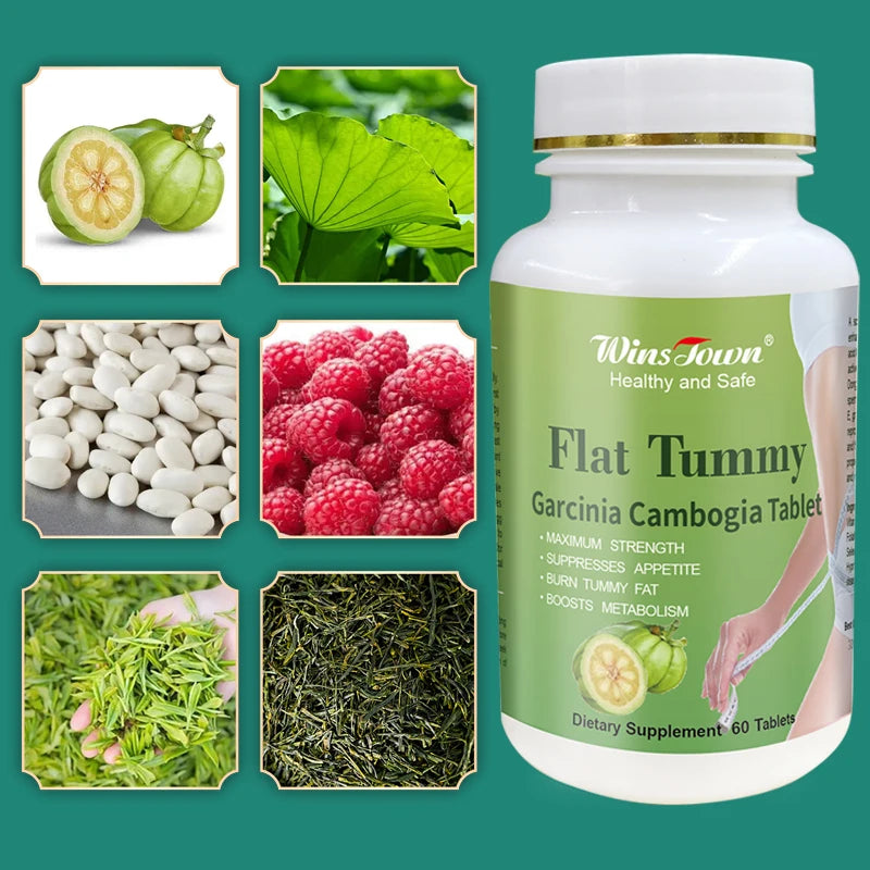 Winstownp Natural MINT Flat Tummy Tablets with Garcinia Cambogia — miniature 2