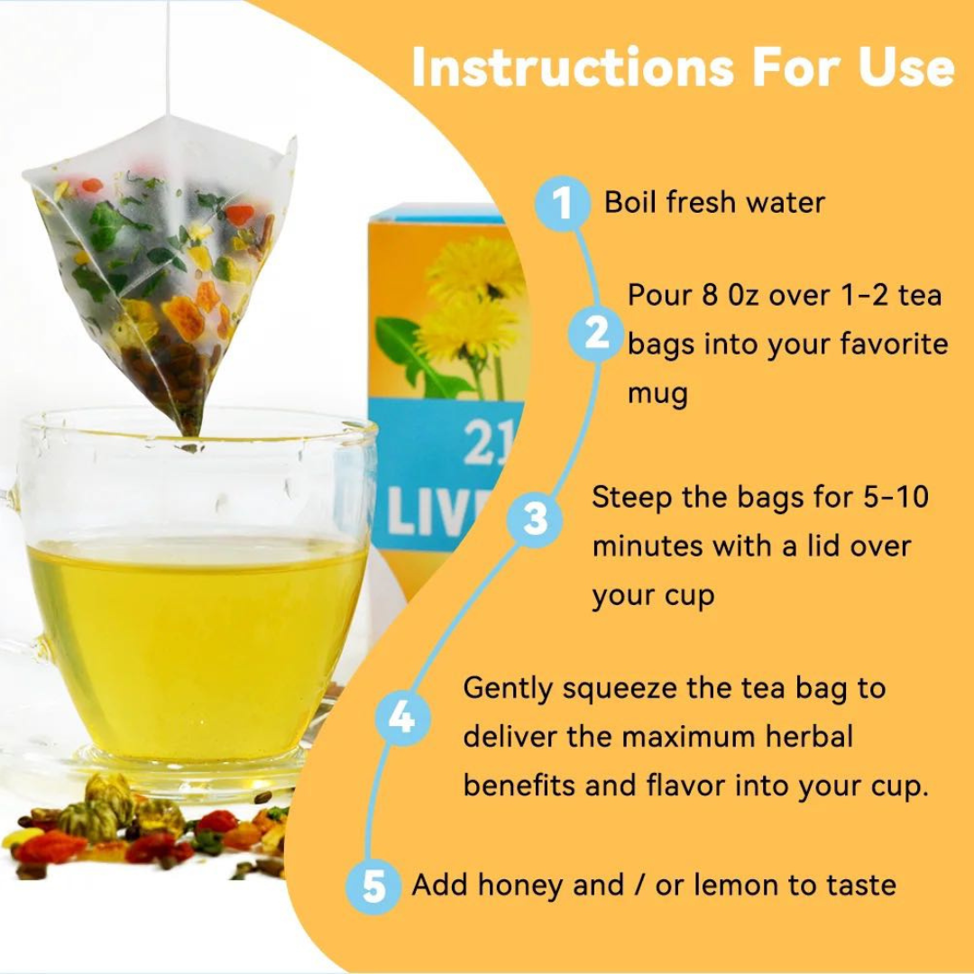 Hepatoprotective Tea – Liver Damage Protection & Herbal Detox Cleanse — miniature 3