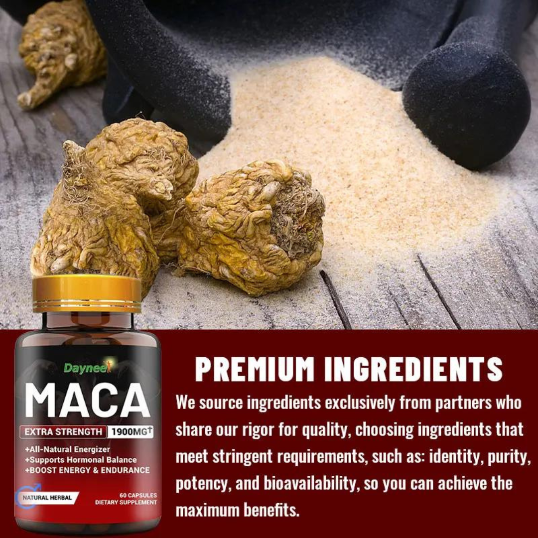 Capsules de Maca - Complément Alimentaire Naturel — miniature 4