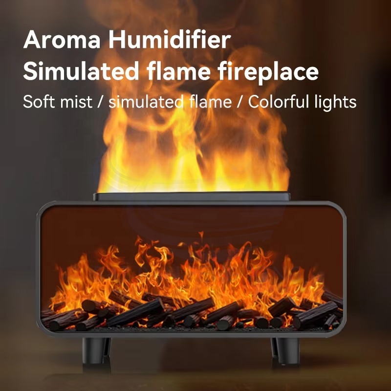 Mini Cheminée Flamme Humidificateur Aromathérapie — miniature 5