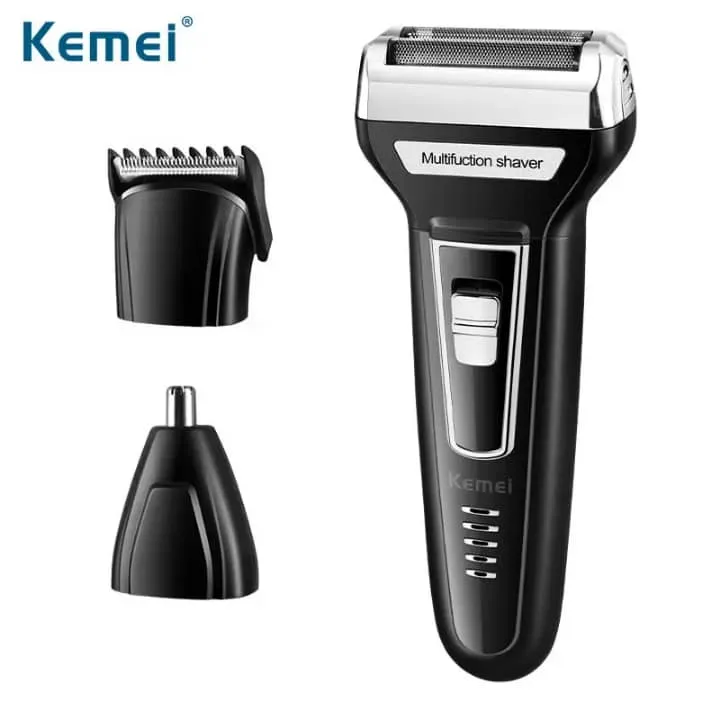 Kemei Rasoir Électrique Multifonction 3-en-1 : La Solution de Rasage Ultime — miniature 2