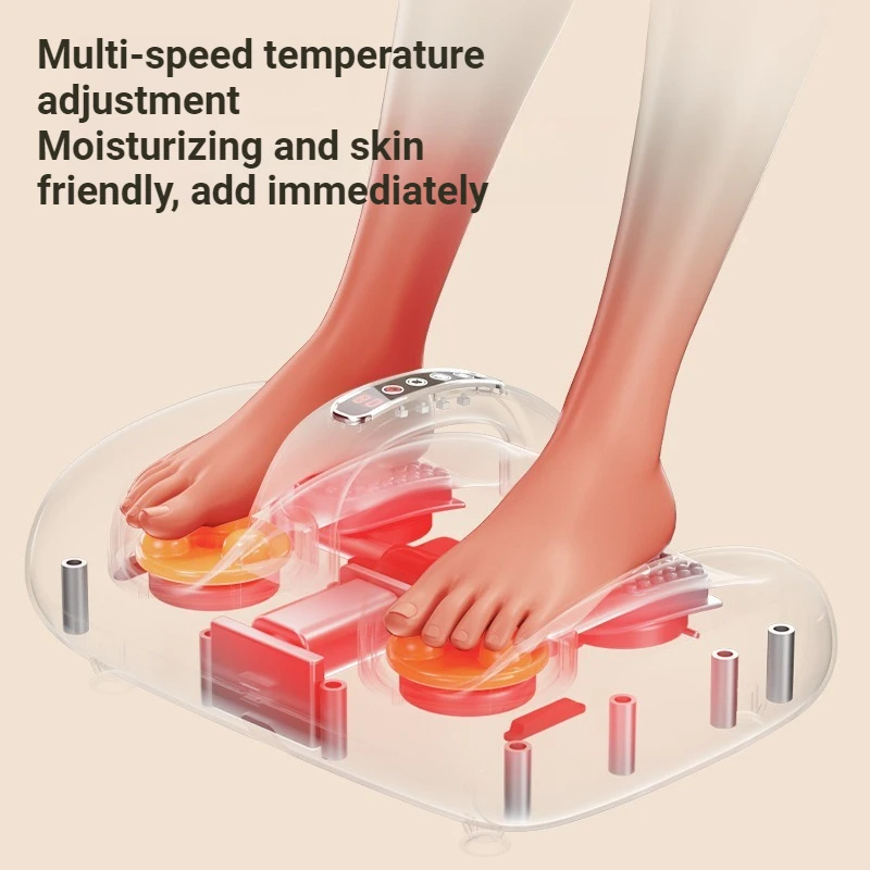Appareil de massage des pieds chauffant multifonctionnel sans fil à haute fréquence, masseur professionnel pour pieds et mollets — miniature 3