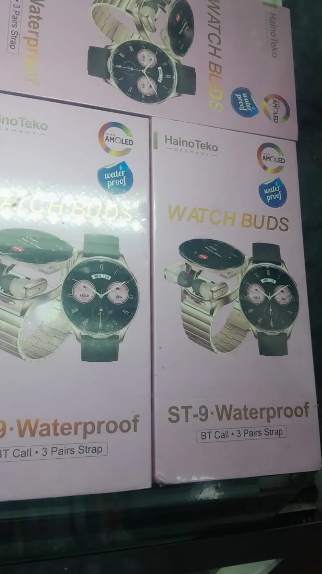 Montre Connectée HainoTeko ST-9 Waterproof + Écouteurs Sans Fil — miniature 3