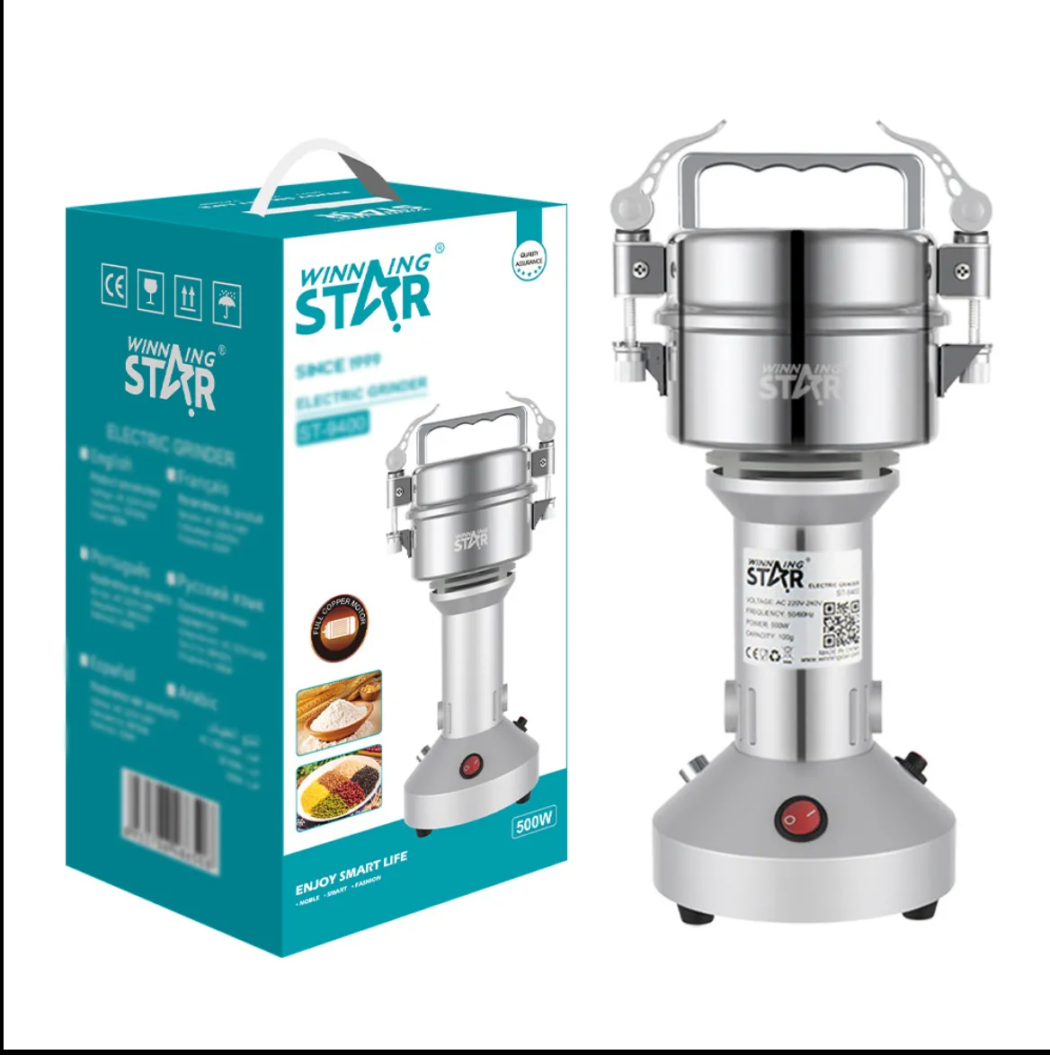 Moulin Électrique Professionnel 900W – Winning Star ST-9401 — miniature 2
