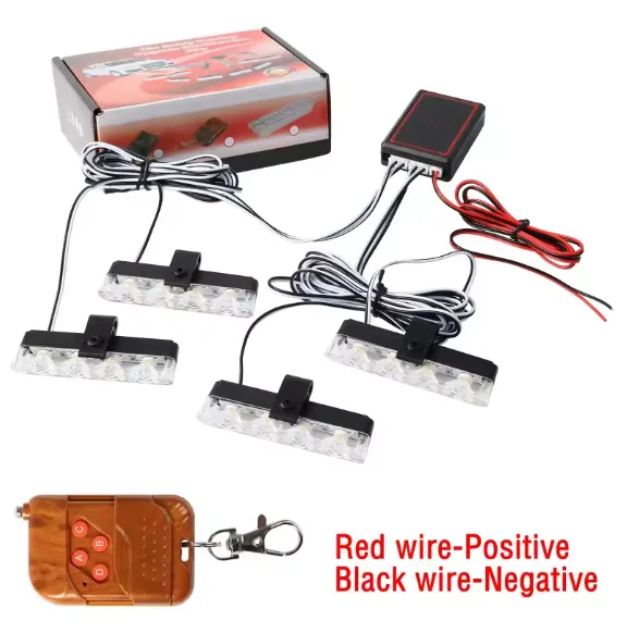 🚨 Kit d'avertissement LED pour Véhicule — Visibilité maximale — miniature 3