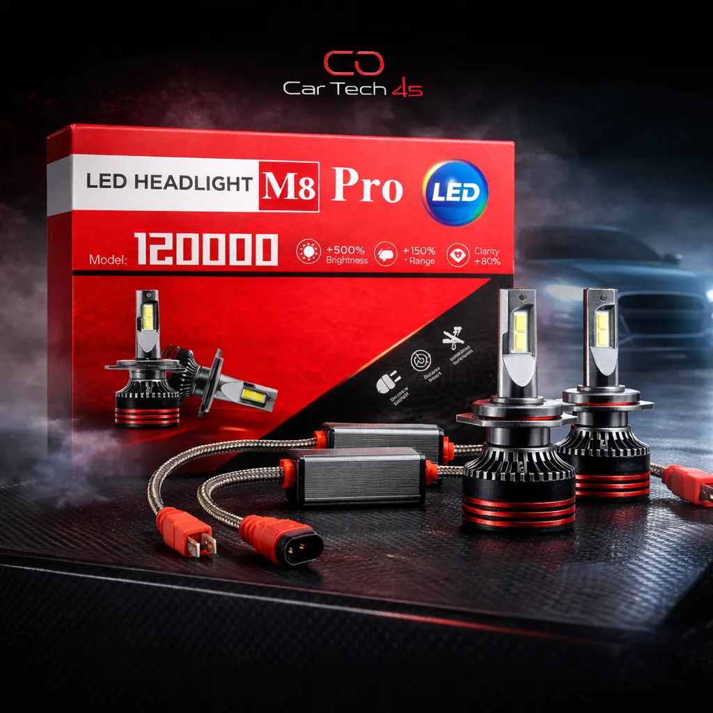 LED HEADLIGHT M8 Pro — miniature 2