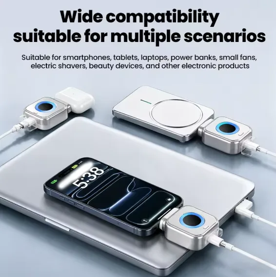 Adaptateur Magnétique USB-C à Déconnexion Automatique — miniature 4