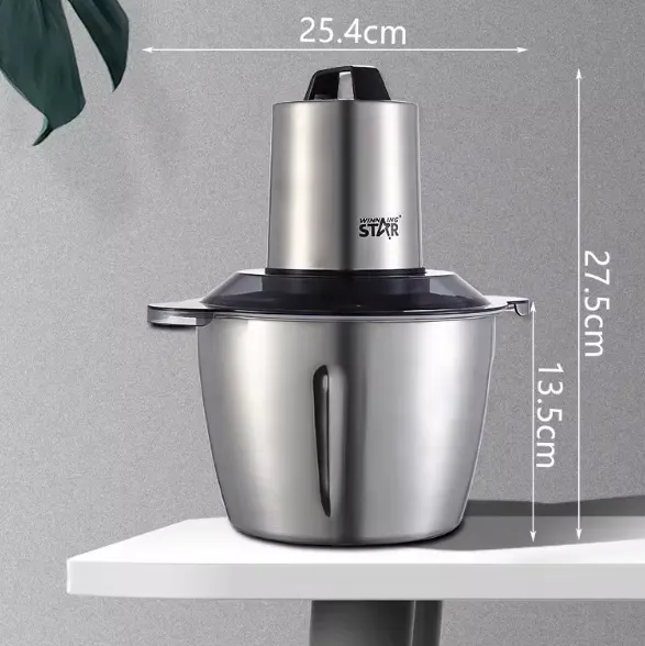 LE ROBOT HACHOIR TURBO 3L: Le secret d’une cuisine rapide et parfaite — miniature 6