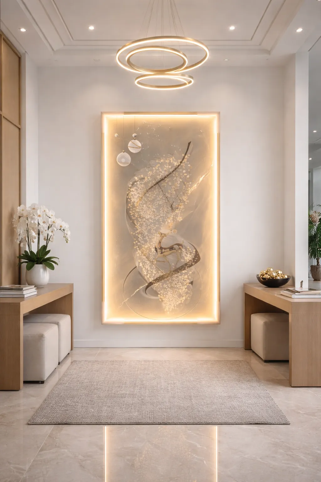 Lampe Murale LED Artistique: Éclairez Votre Intérieur avec Élégance — miniature 4