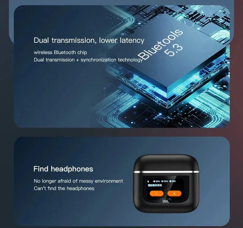 JBL Tour Pro 2 - Écouteurs Sans Fil Premium avec Boîtier Intelligent Tactile — miniature 2