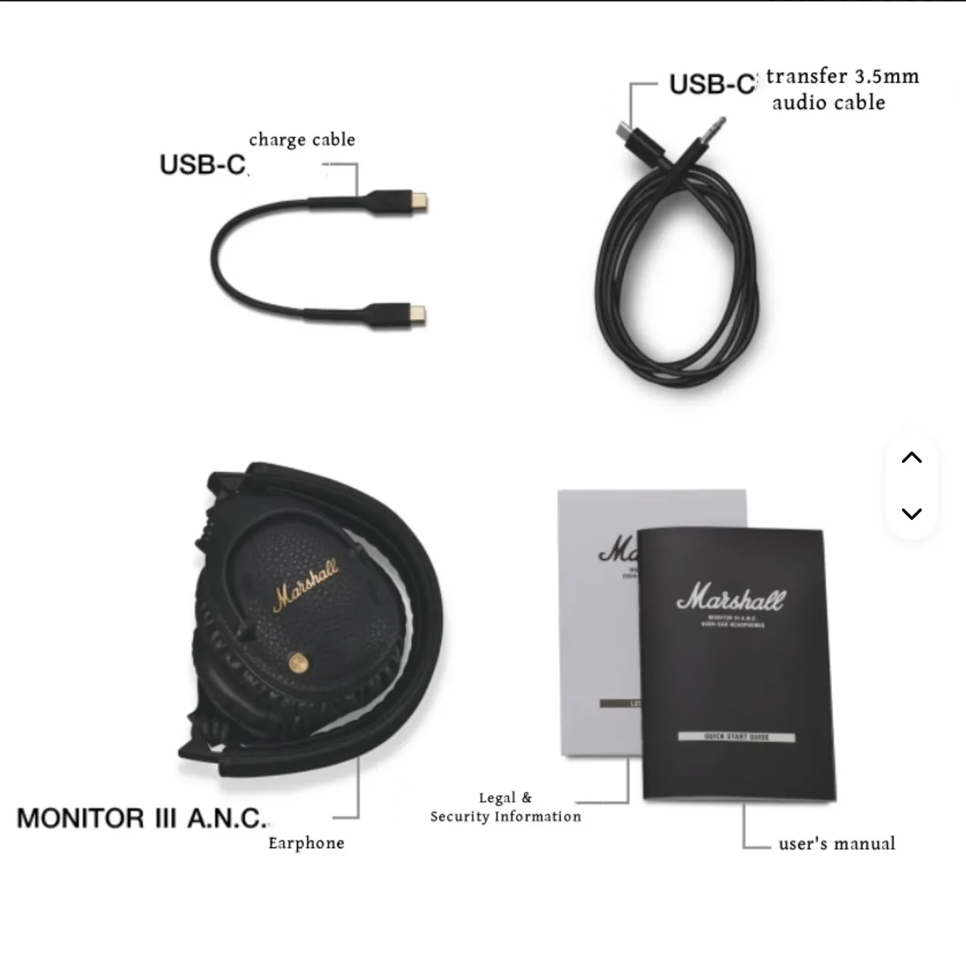 Casque Marshall sans fil - Immergez-vous dans un son authentique — miniature 5