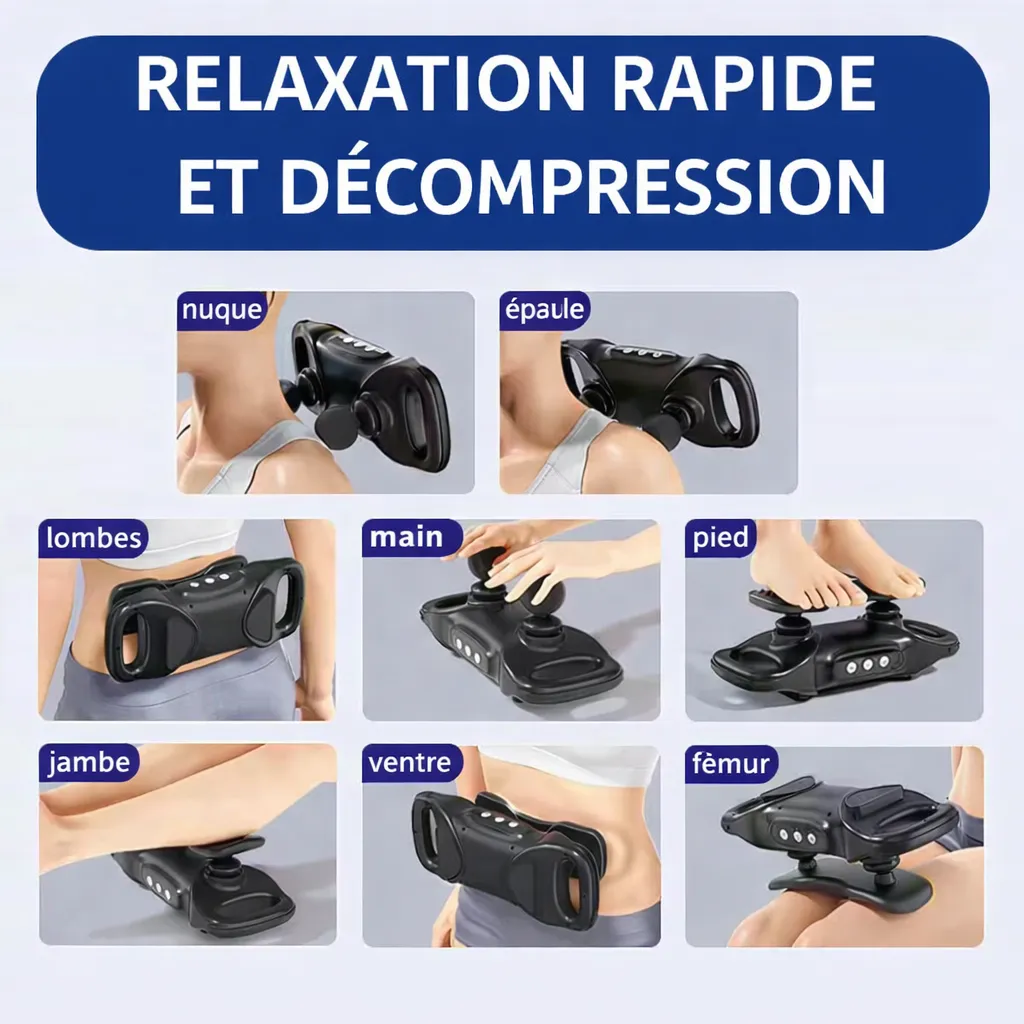 Masseur abdominale électrique  – Sculptez et soulager Votre Corps à Domicile — miniature 6