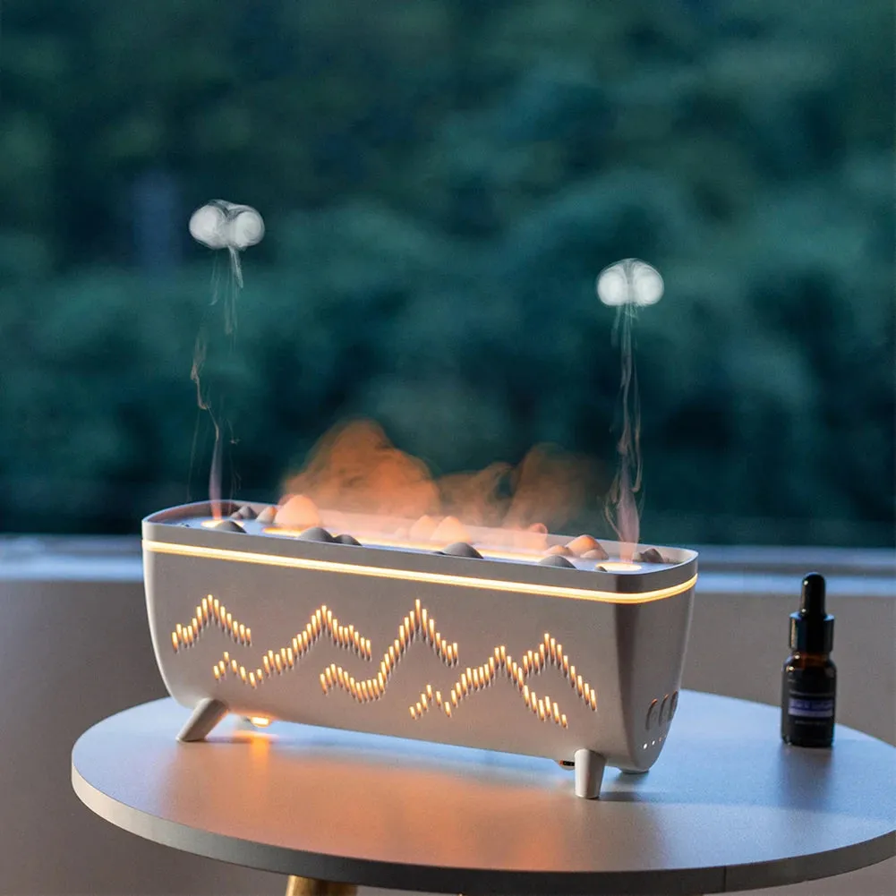 Diffuseur d'Huiles Essentielles avec Minuteur et Lumières Nocturnes — vue 1