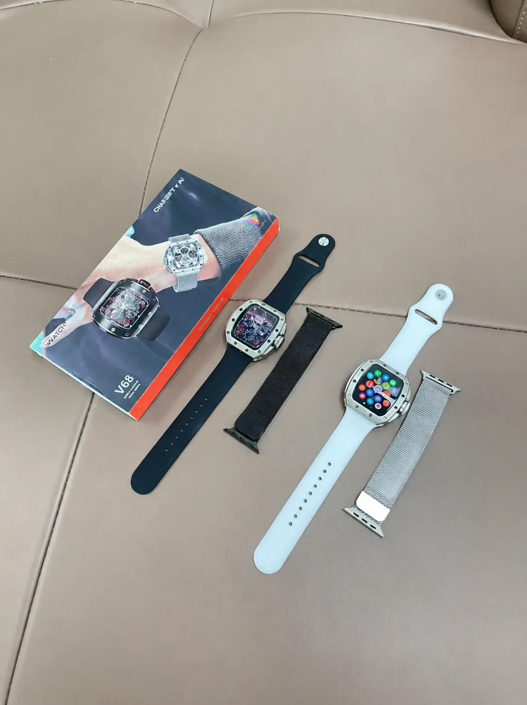 Montre Connectée Aura V68- Votre Partenaire Cardio et Vitalité au Quotidien — miniature 3