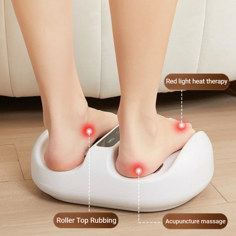 Appareil de massage des pieds chauffant multifonctionnel sans fil à haute fréquence, masseur professionnel pour pieds et mollets — miniature 5
