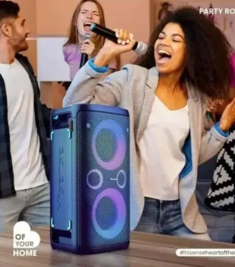 Haut-parleur Bluetooth Hisense Ultimate Rocker Starter, 300W, 15 heures d’autonomie, avec 2 micros — miniature 5