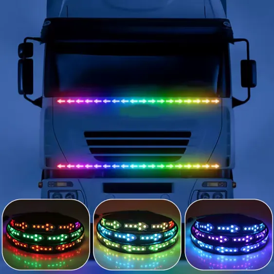 🚗 Bande LED Arrière Dynamique Multicolore pour Voiture — miniature 6