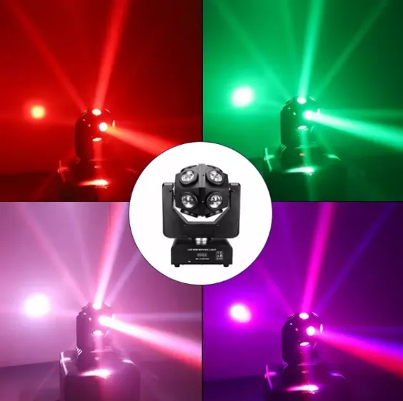 🎇 Projecteur Méga Tête Mobile LED 540° — Effets Lumineux Spectaculaires — miniature 2