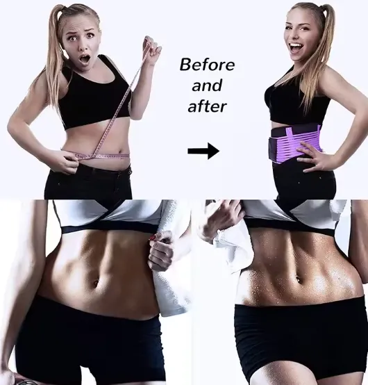 Ceinture Gainante: contrôle sueur Shapewear entraînement vêtements de sport Corset sous-vêtements — miniature 4