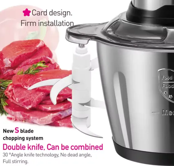 LE ROBOT HACHOIR TURBO 3L: Le secret d’une cuisine rapide et parfaite — miniature 4